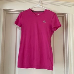 Pink Adidas Top